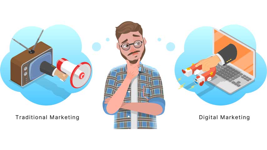 مزایا و معایب بازاریابی سنتی و دیجیتال مارکتینگ
